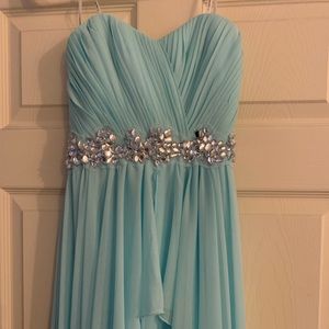 Blue formal dress